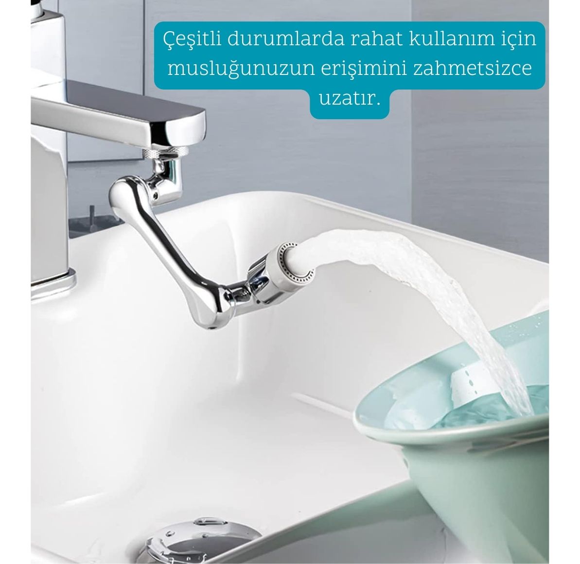 1080° Musluk Başlığı